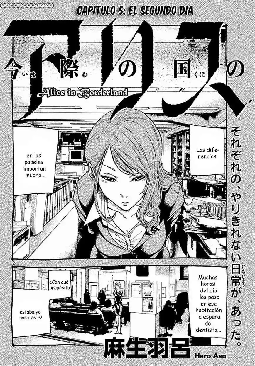 Read Alice in Borderland Es Manga Online
