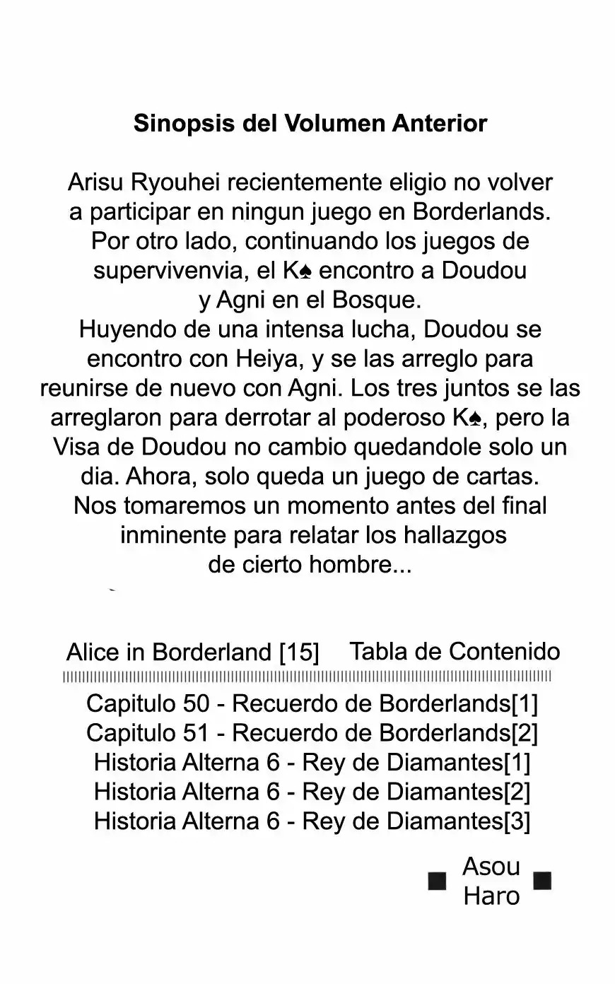 Read Alice in Borderland Es Manga Online