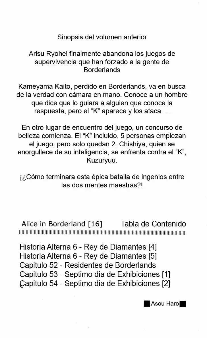 Read Alice in Borderland Es Manga Online