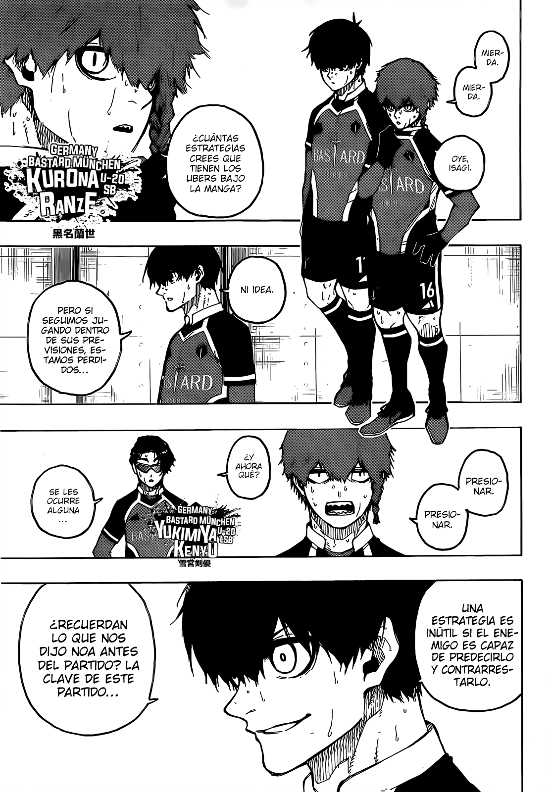 Read Blue Lock Es Manga Online