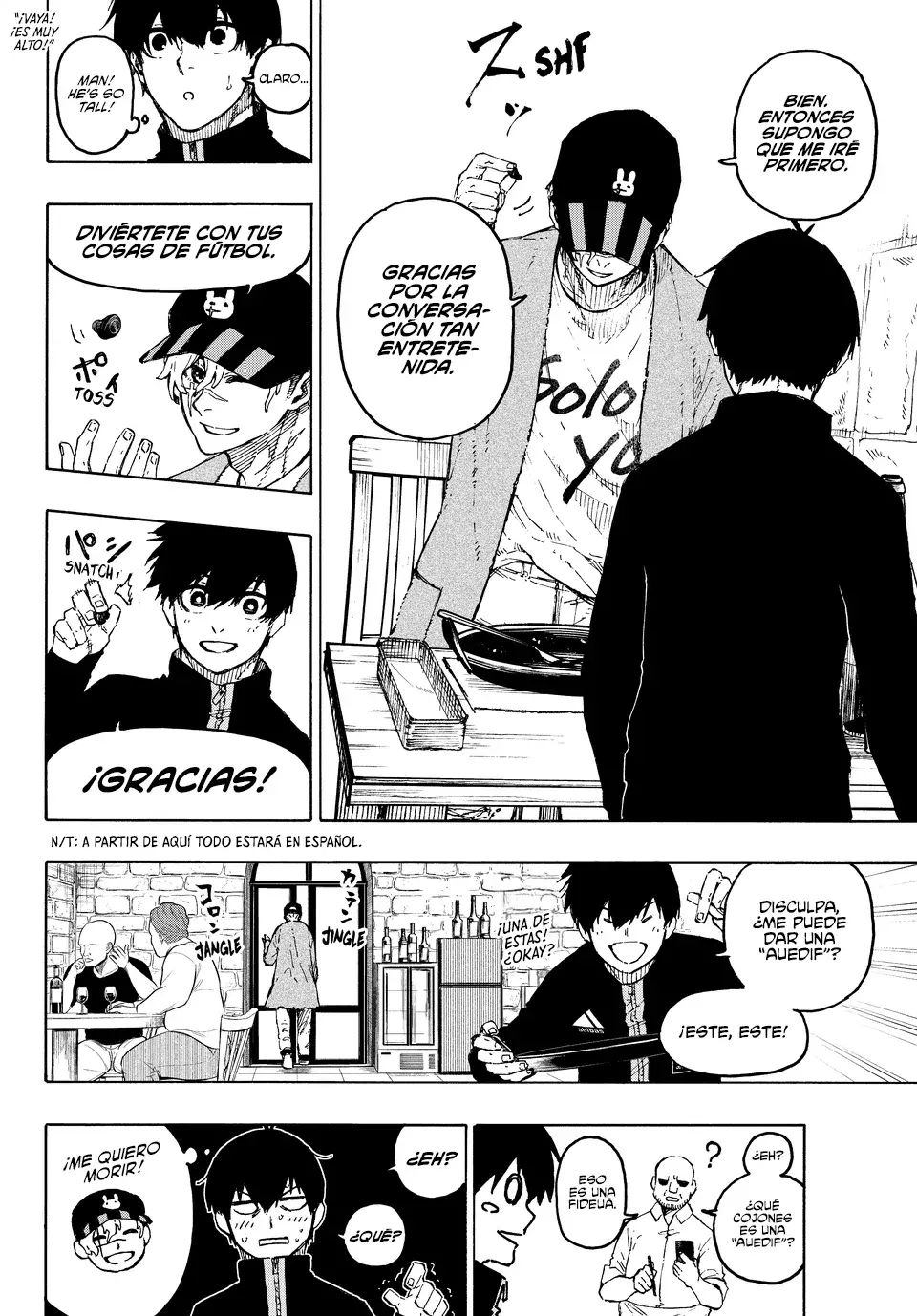 Read Blue Lock Es Manga Online