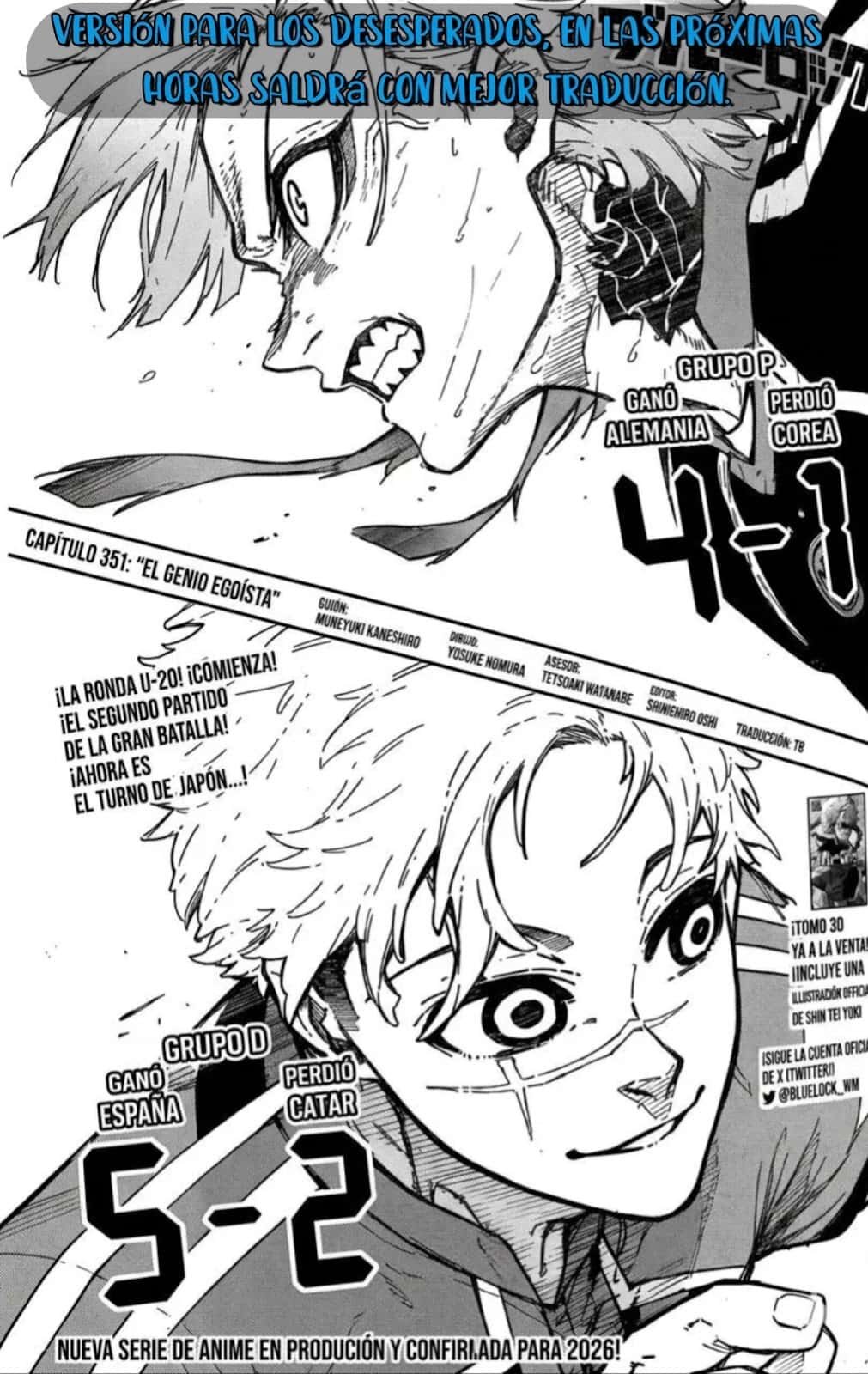 Read Blue Lock Es Manga Online