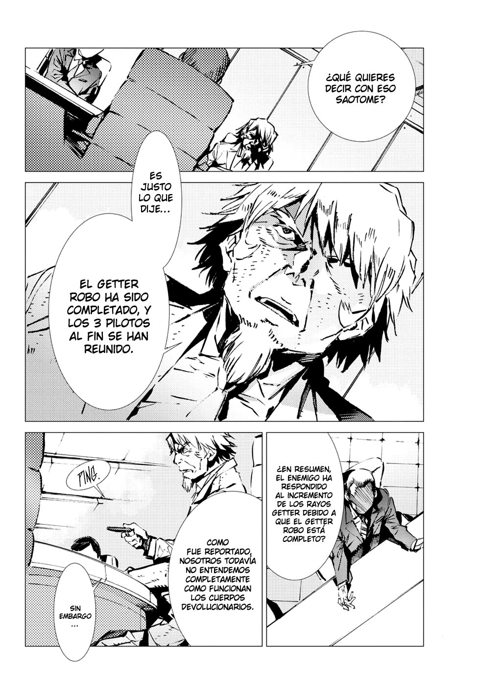 Read Getter Robo Devolution Es Manga Online