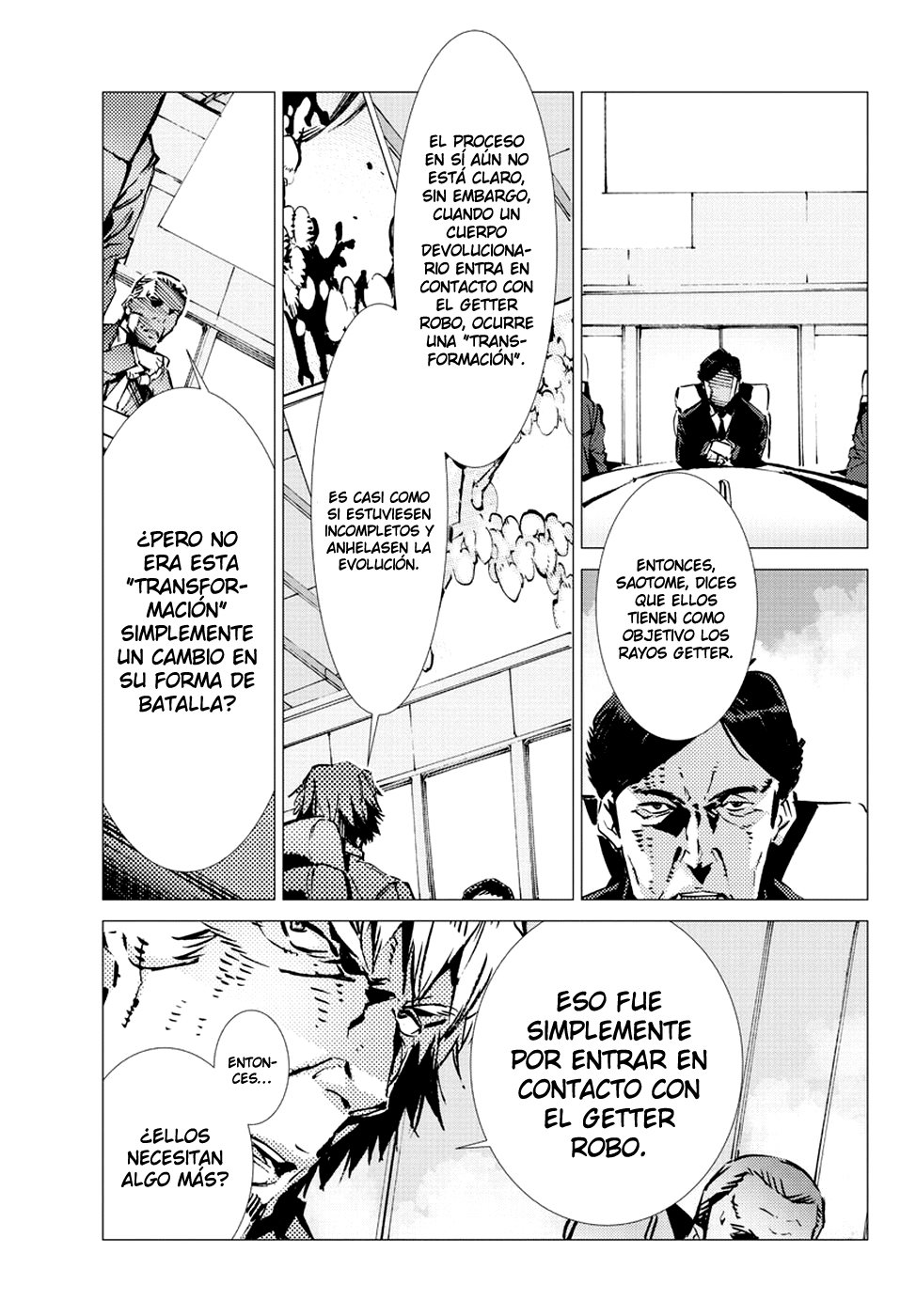 Read Getter Robo Devolution Es Manga Online