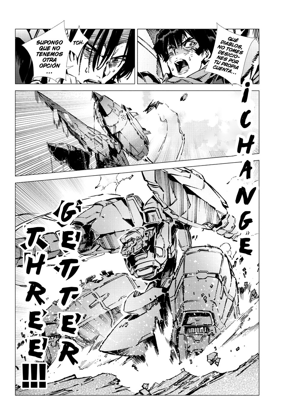 Read Getter Robo Devolution Es Manga Online