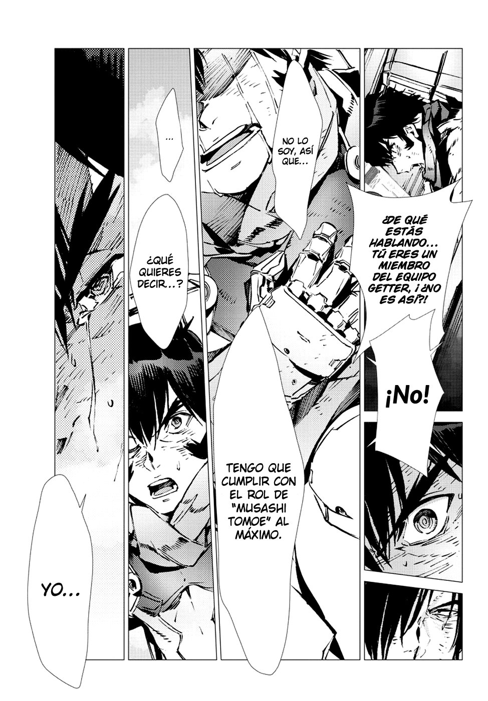 Read Getter Robo Devolution Es Manga Online