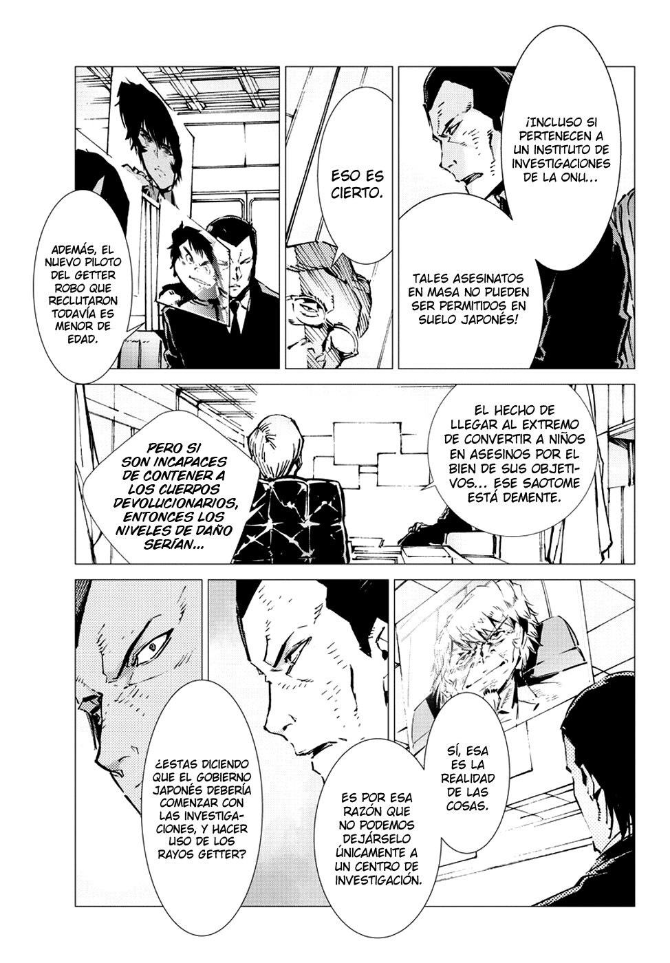 Read Getter Robo Devolution Es Manga Online
