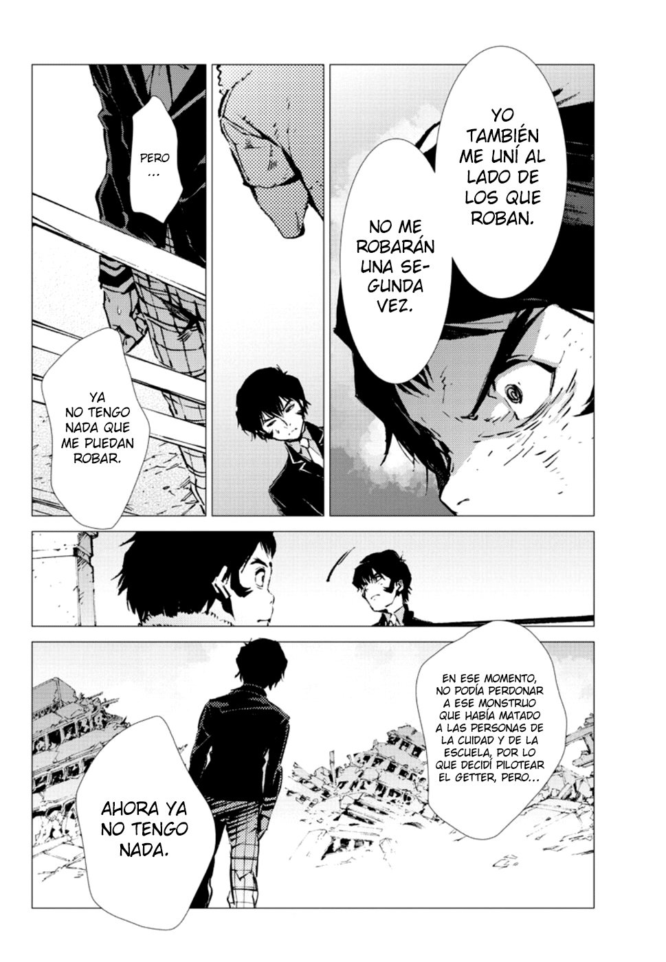 Read Getter Robo Devolution Es Manga Online