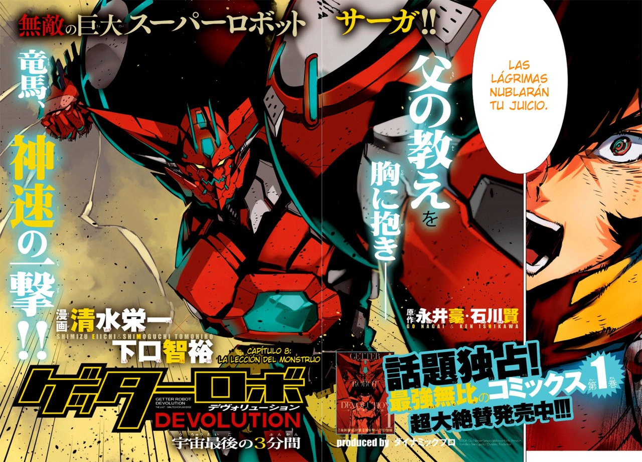 Read Getter Robo Devolution Es Manga Online