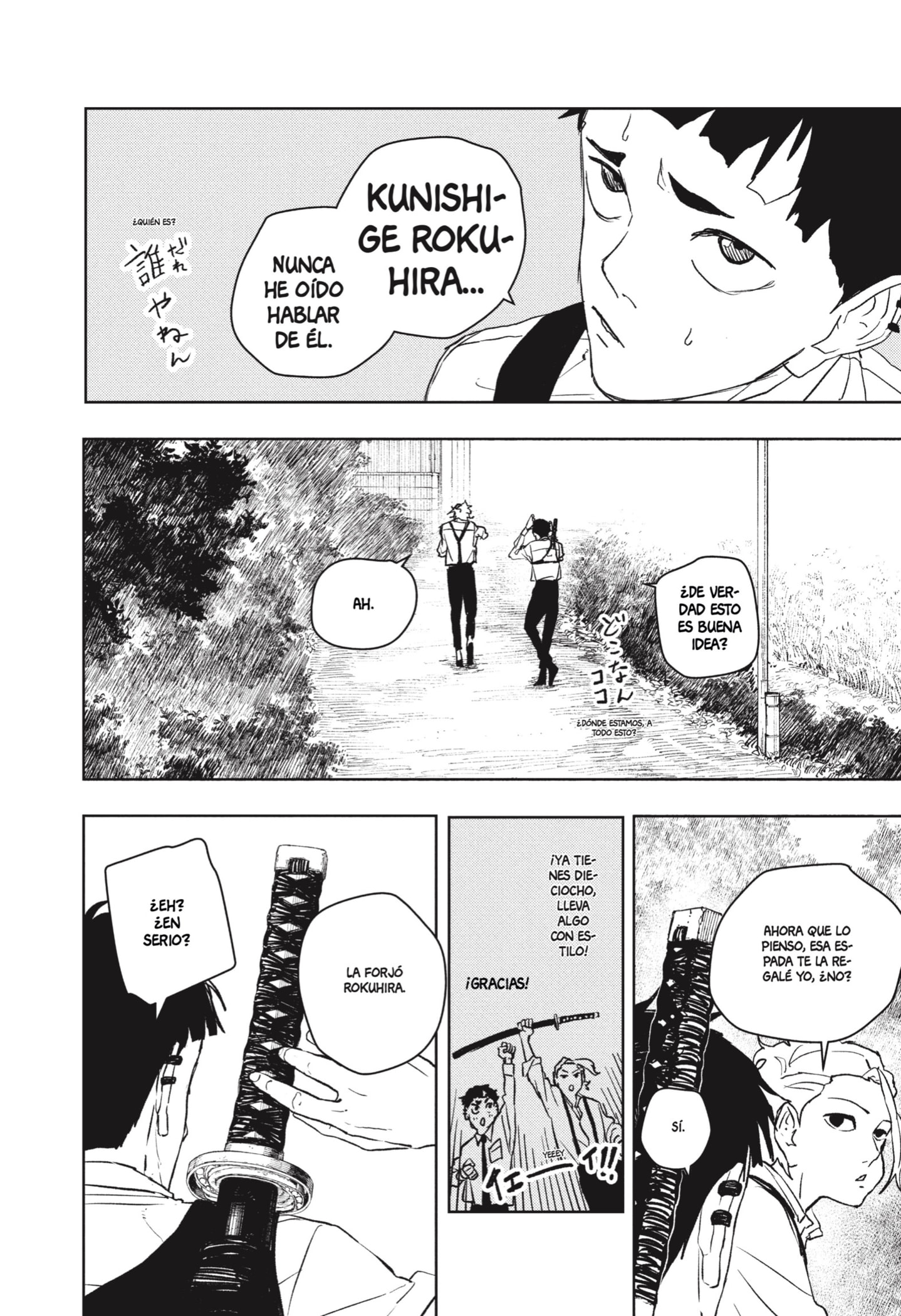 Read Kagurabachi Es Manga Online