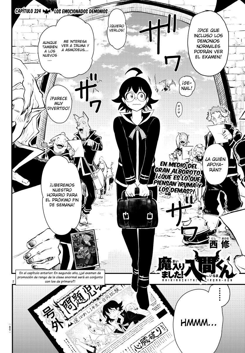 Read Mairimashita! Iruma-kun Es Manga Online