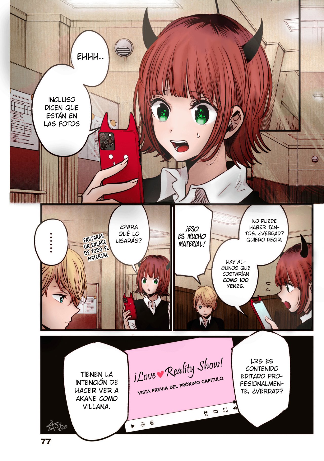 Read Oshi No Ko Es Manga Online