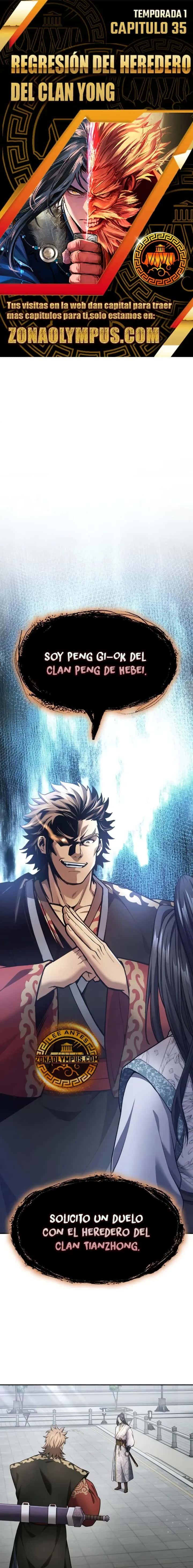 Read Regresión Del Heredero Del Clan Yong Es Manga Online
