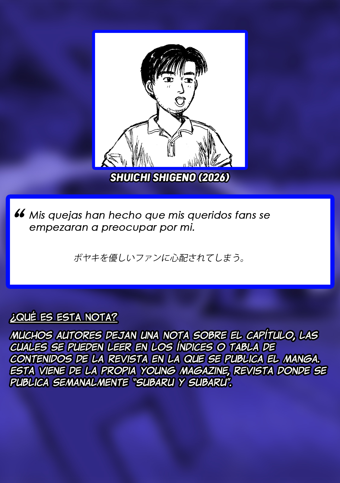 Read Subaru Y Subaru Es Manga Online