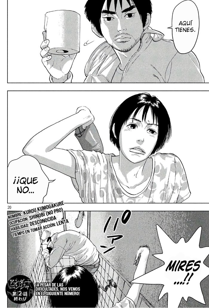 Read Under Ninja Es Manga Online