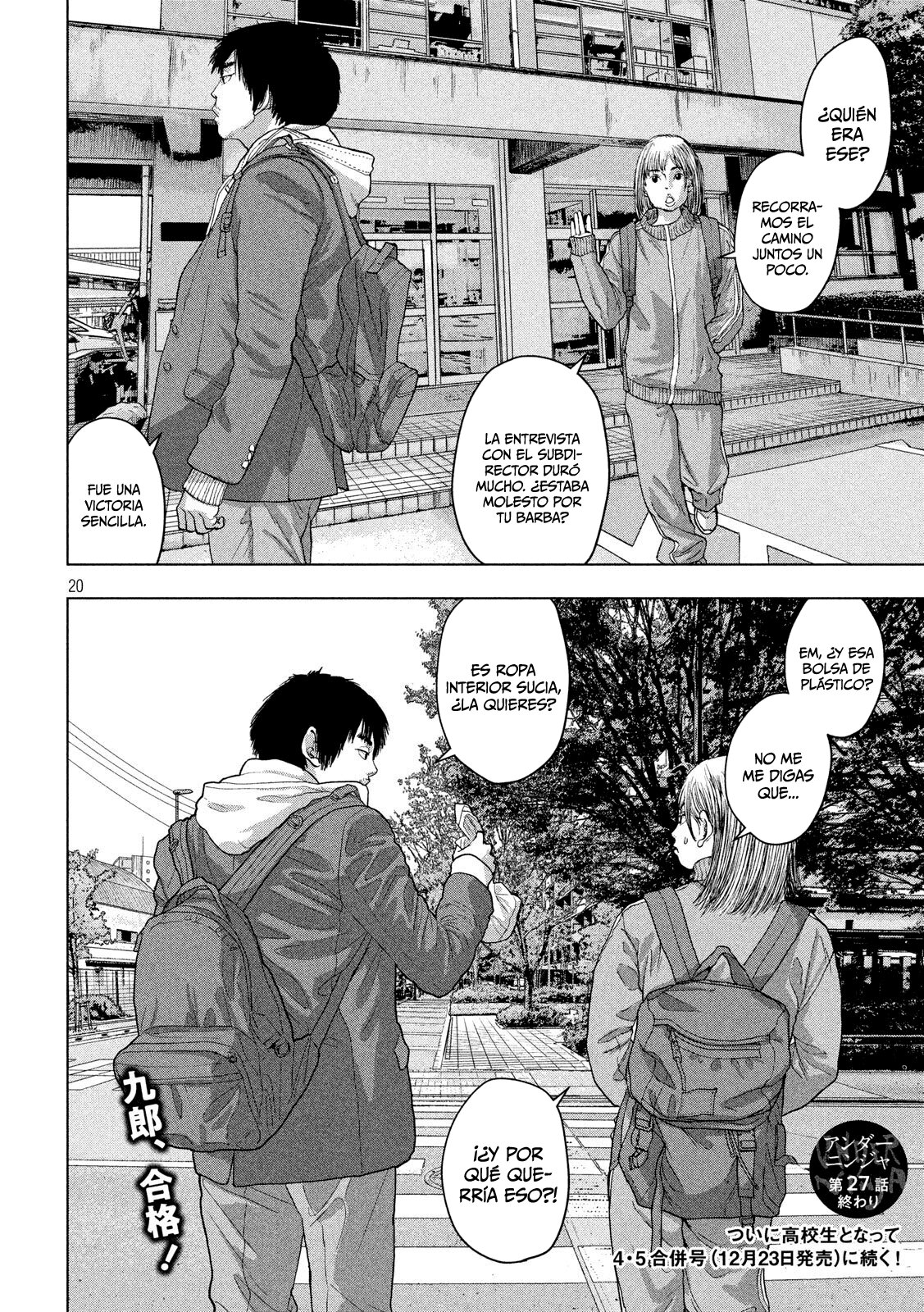 Read Under Ninja Es Manga Online