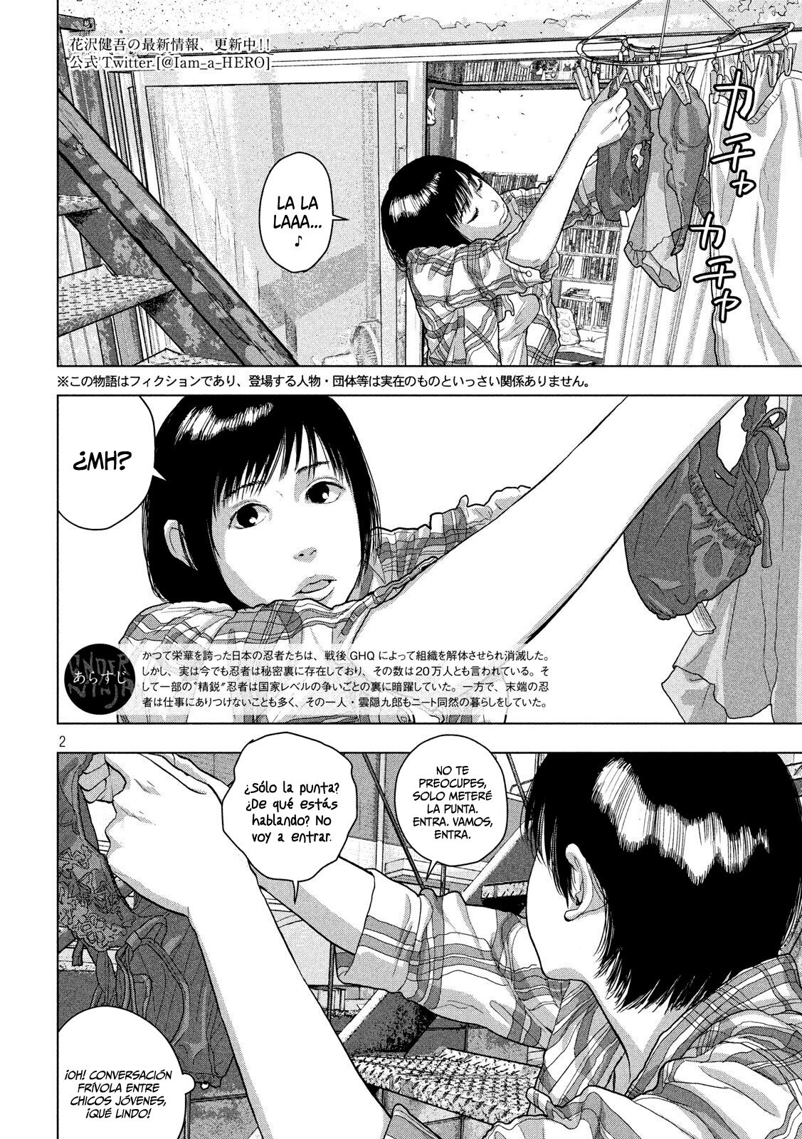 Read Under Ninja Es Manga Online