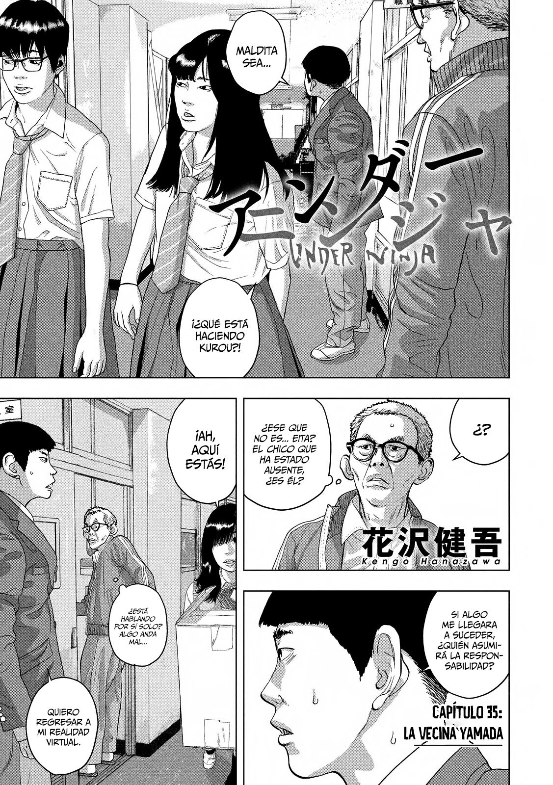 Read Under Ninja Es Manga Online