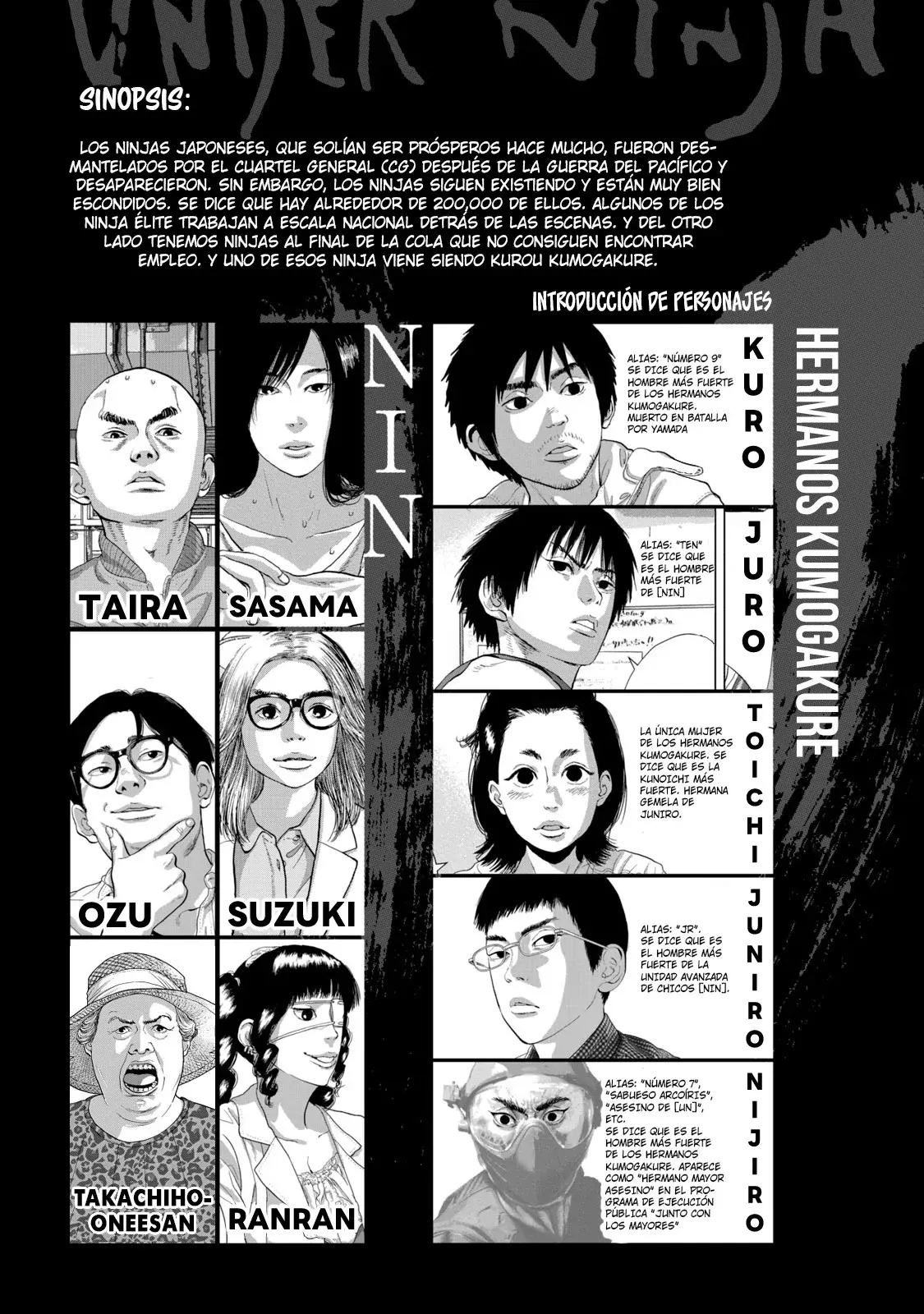 Read Under Ninja Es Manga Online