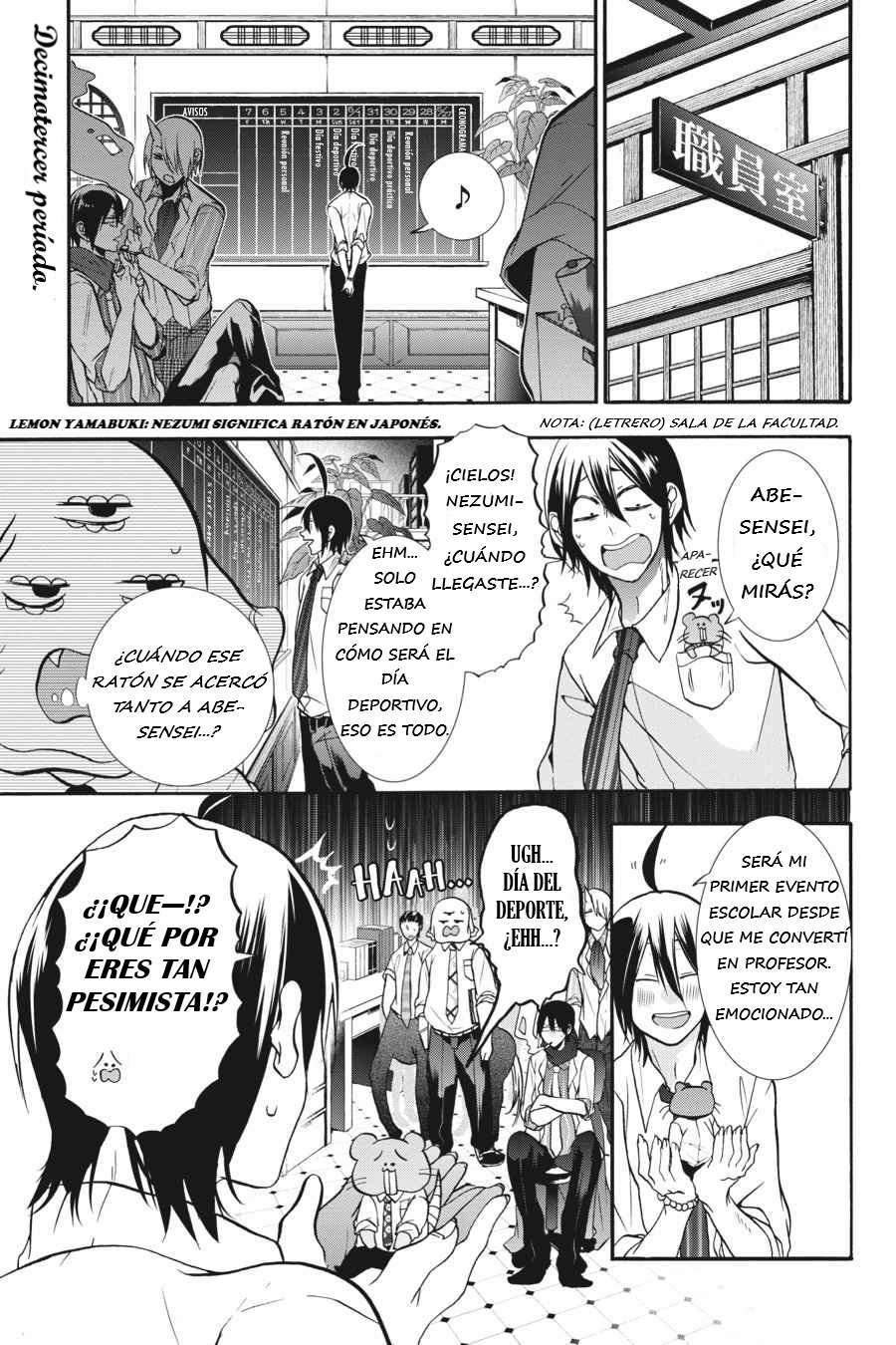 Read Yokai Gakkou No Sensei Hajimemashita Es Manga Online