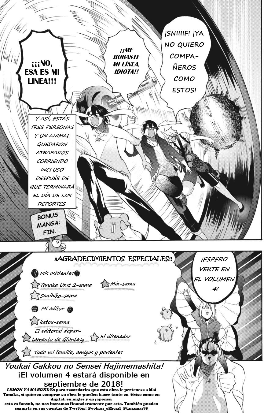 Read Yokai Gakkou No Sensei Hajimemashita Es Manga Online