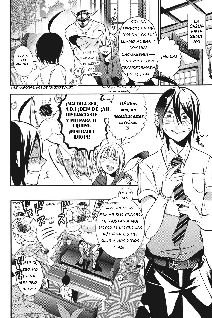 Read Yokai Gakkou No Sensei Hajimemashita Es Manga Online