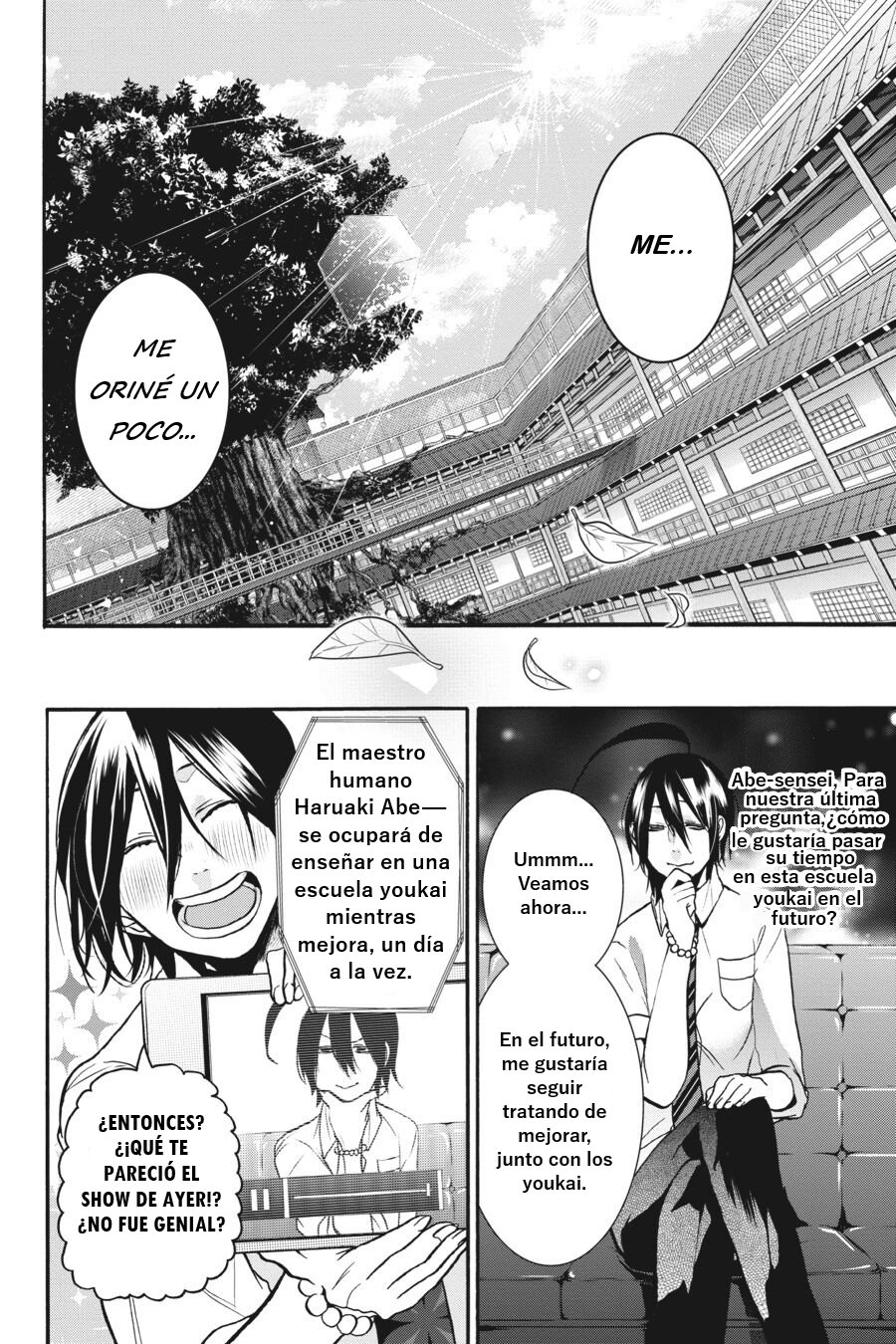 Read Yokai Gakkou No Sensei Hajimemashita Es Manga Online