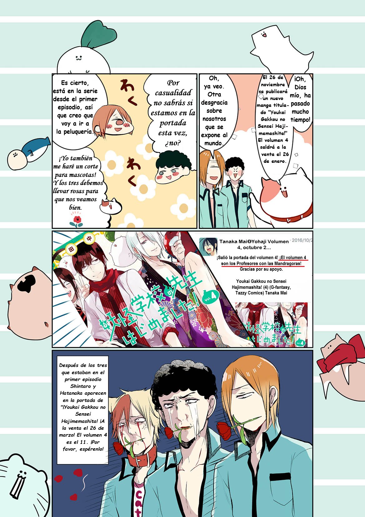 Read Yokai Gakkou No Sensei Hajimemashita Es Manga Online
