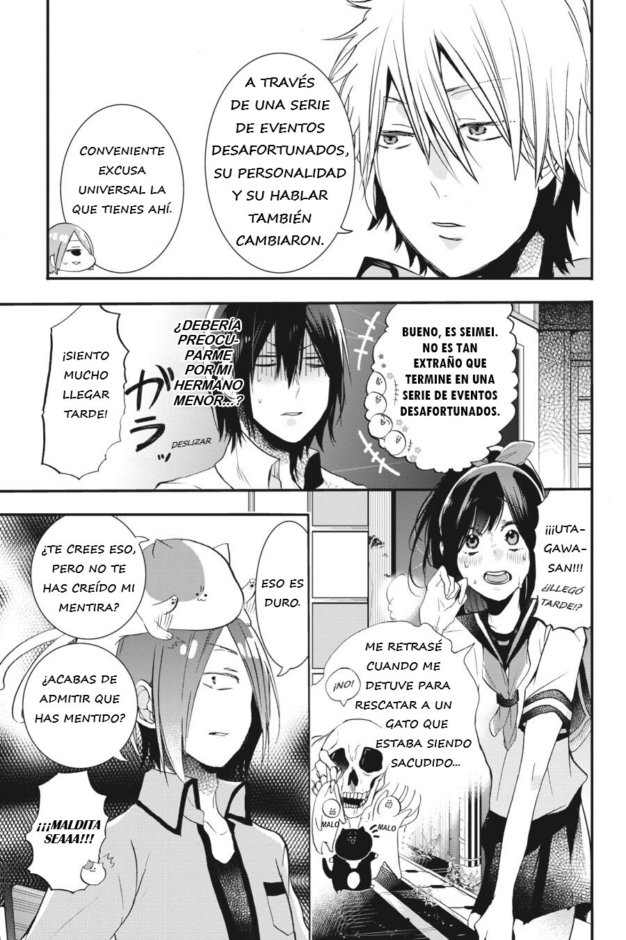 Read Yokai Gakkou No Sensei Hajimemashita Es Manga Online