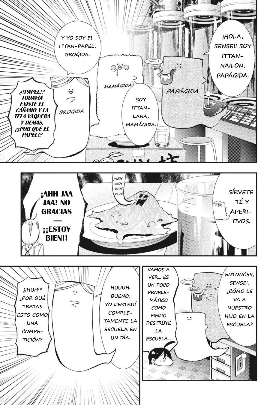 Read Yokai Gakkou No Sensei Hajimemashita Es Manga Online