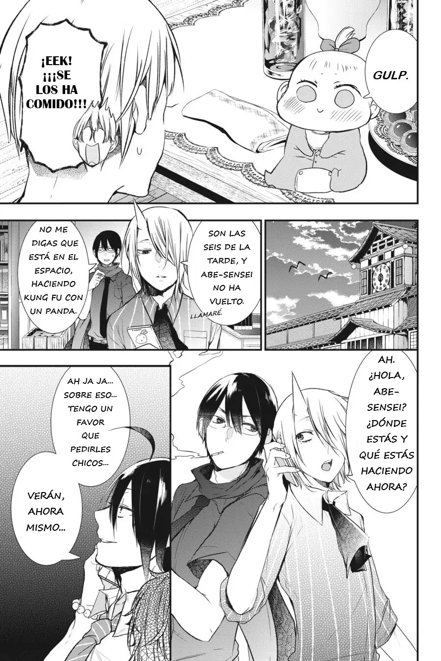 Read Yokai Gakkou No Sensei Hajimemashita Es Manga Online