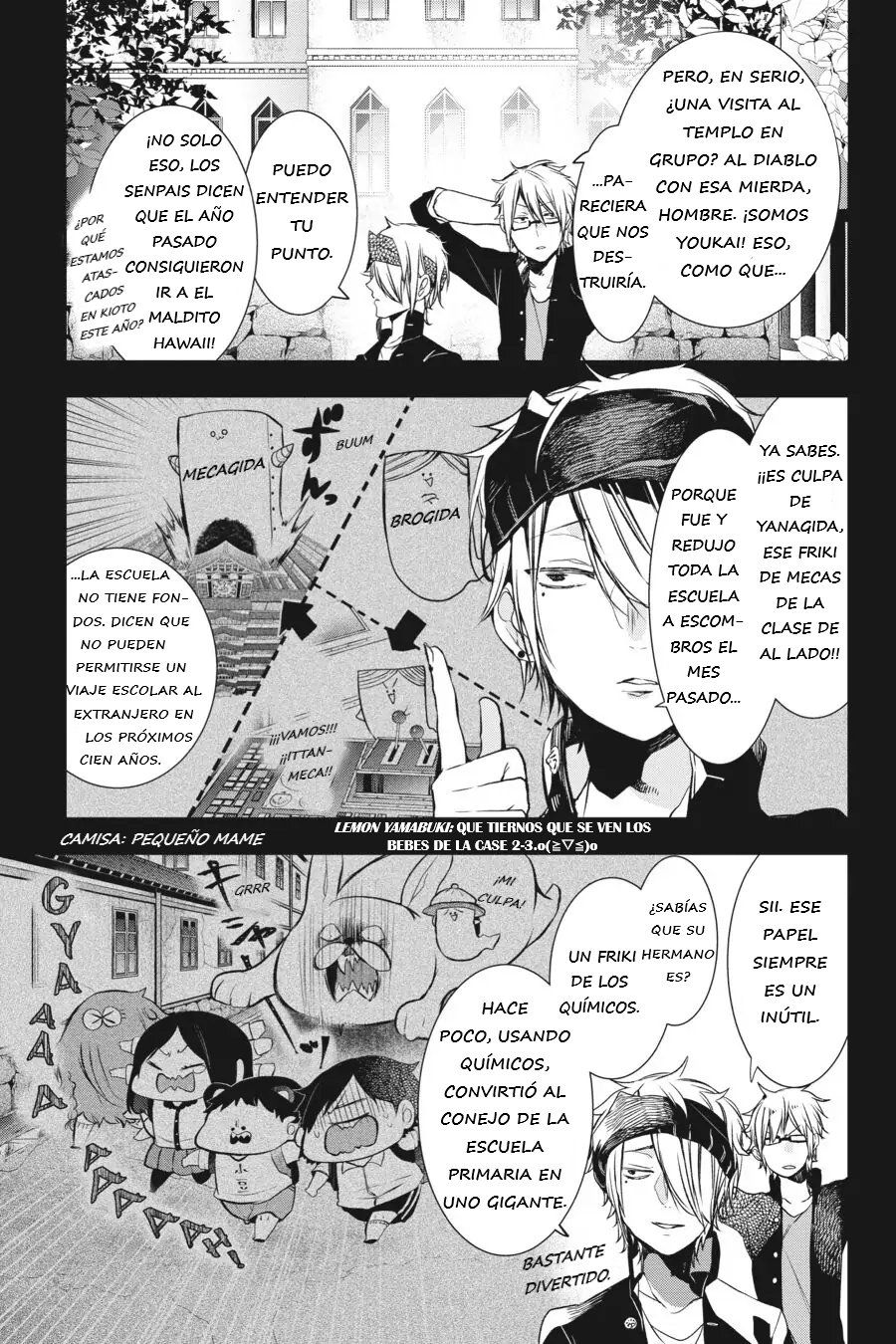 Read Yokai Gakkou No Sensei Hajimemashita Es Manga Online