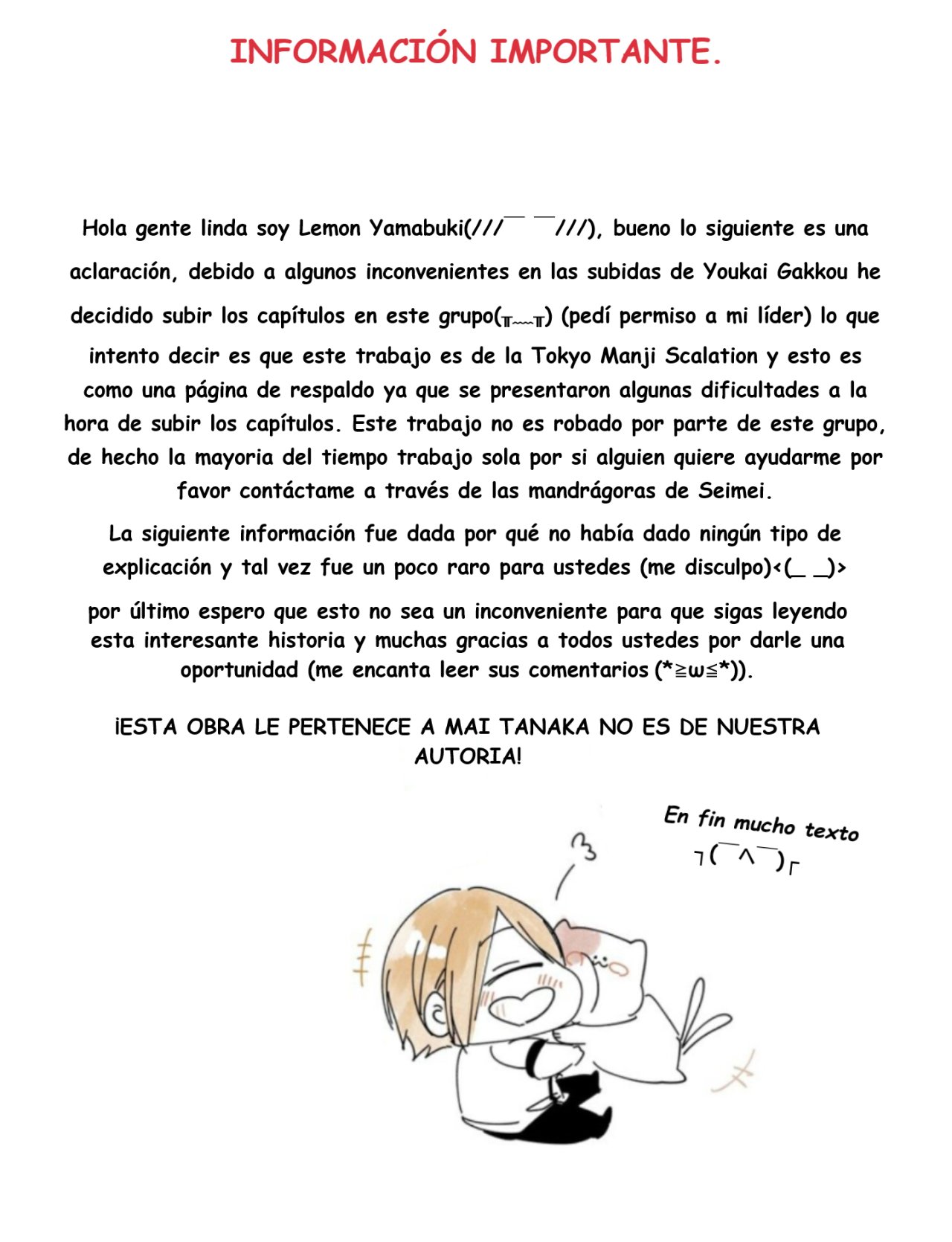Read Yokai Gakkou No Sensei Hajimemashita Es Manga Online