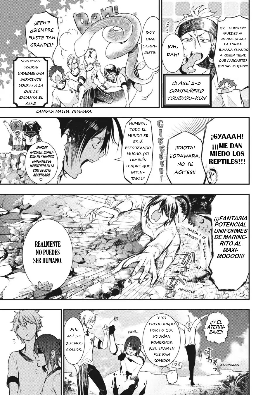 Read Yokai Gakkou No Sensei Hajimemashita Es Manga Online