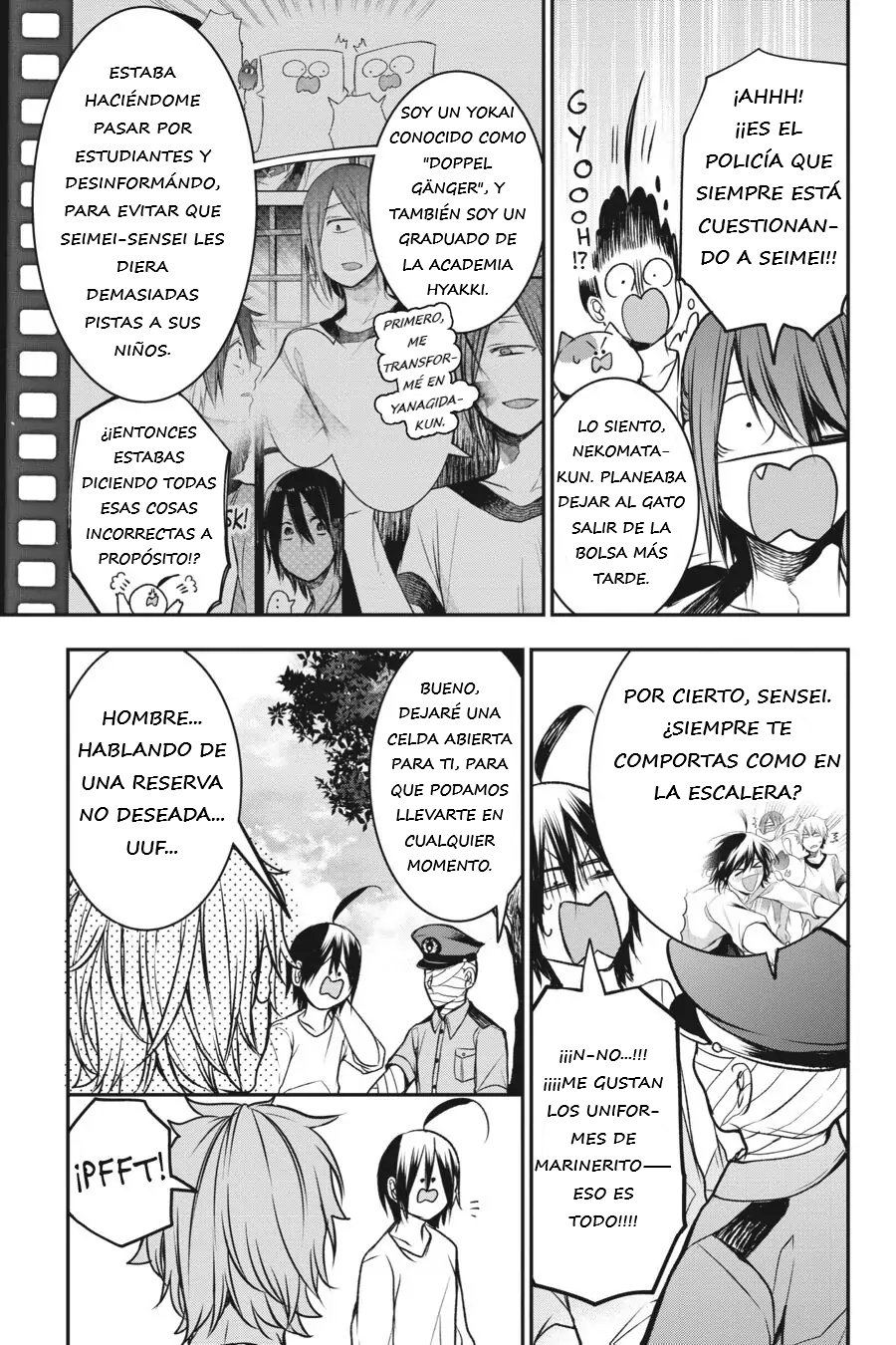 Read Yokai Gakkou No Sensei Hajimemashita Es Manga Online