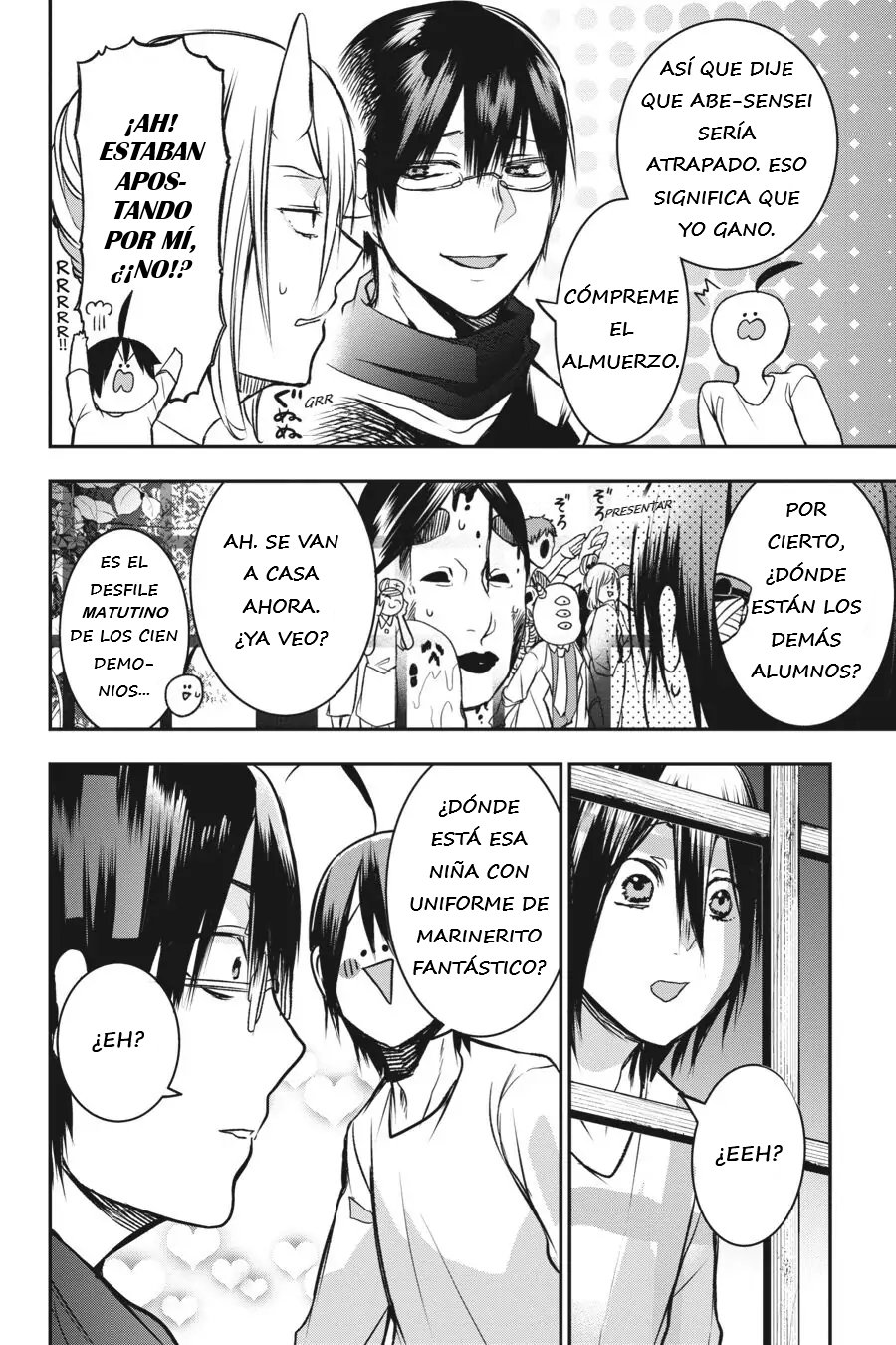 Read Yokai Gakkou No Sensei Hajimemashita Es Manga Online