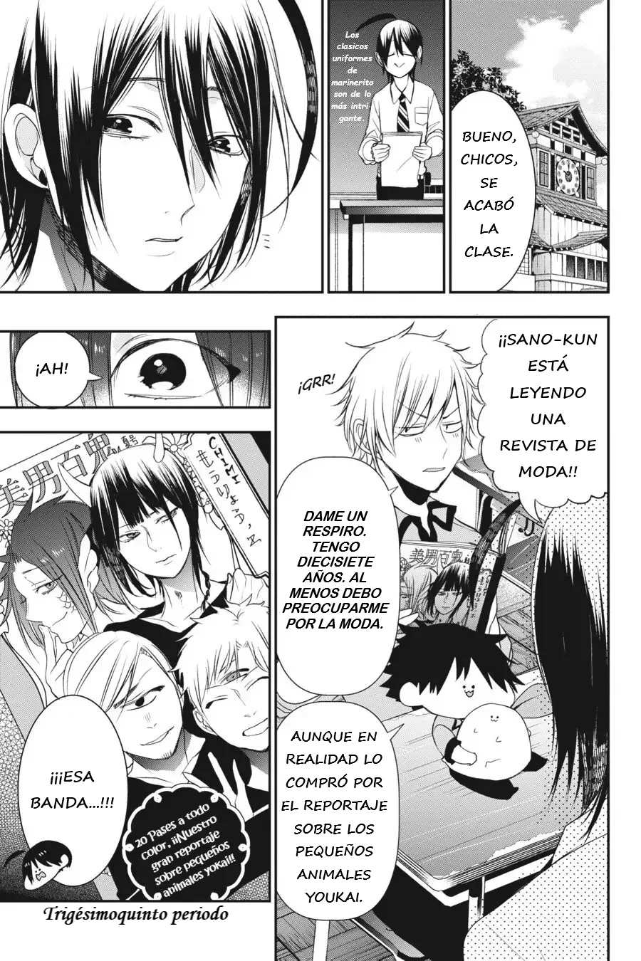 Read Yokai Gakkou No Sensei Hajimemashita Es Manga Online
