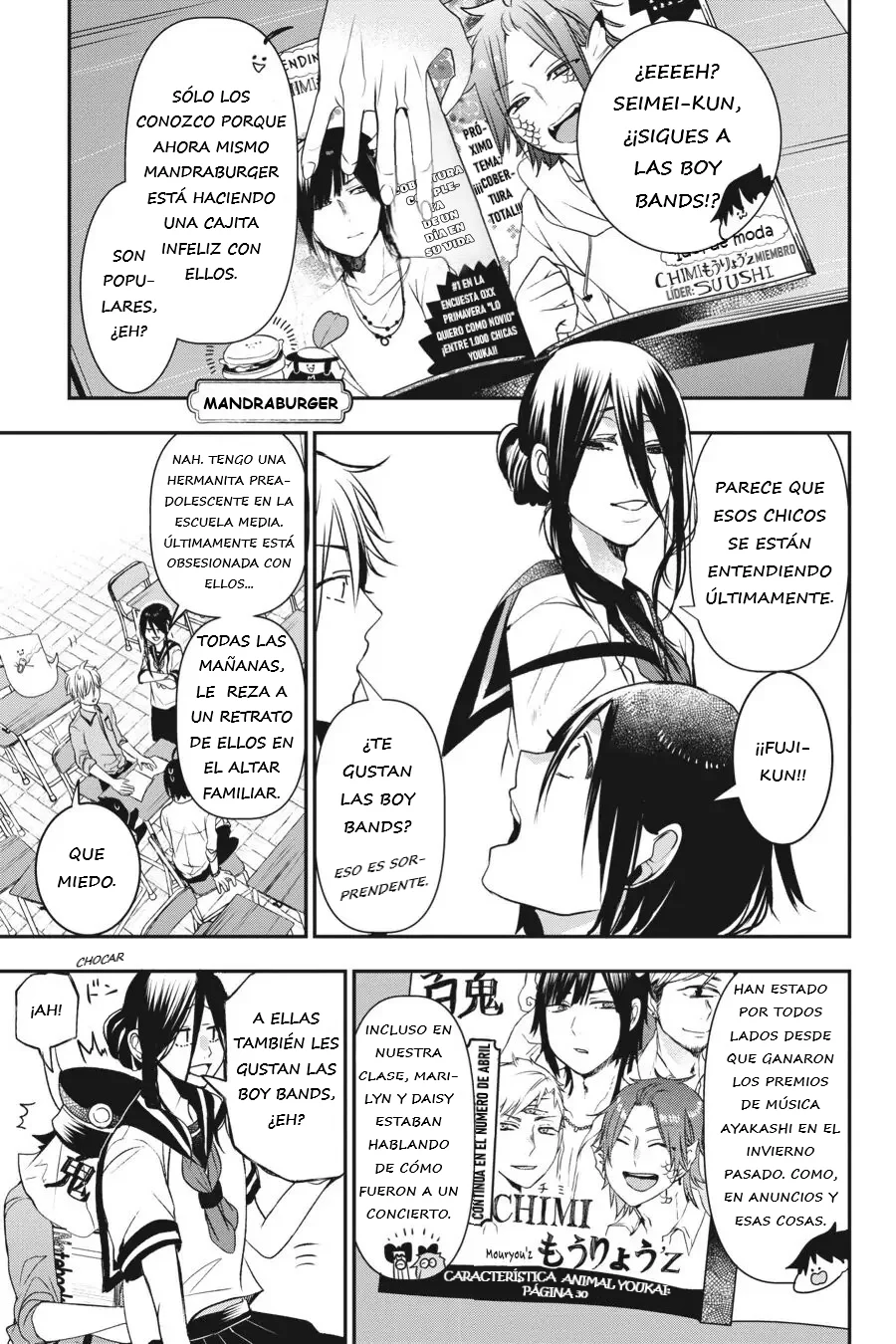 Read Yokai Gakkou No Sensei Hajimemashita Es Manga Online