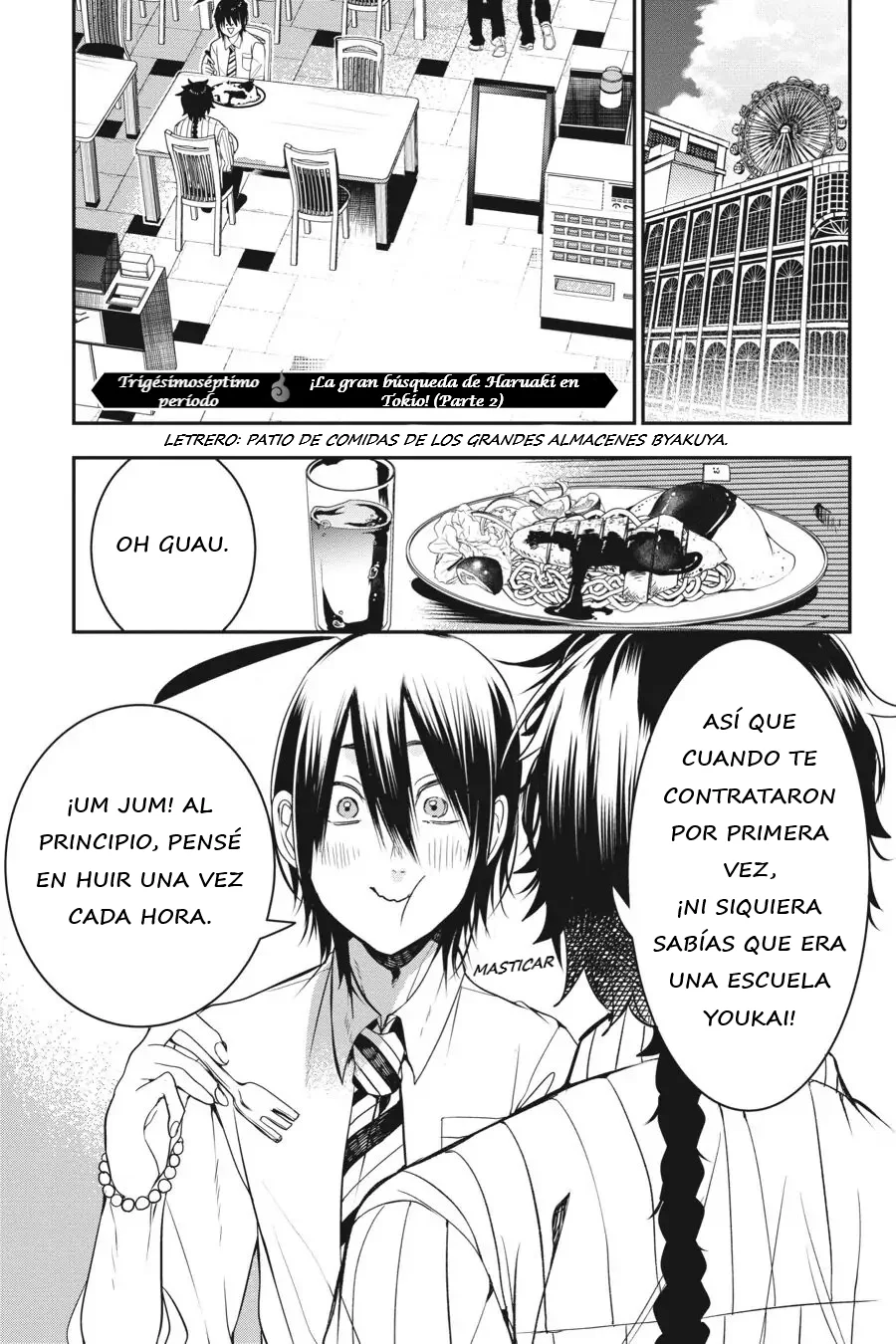 Read Yokai Gakkou No Sensei Hajimemashita Es Manga Online