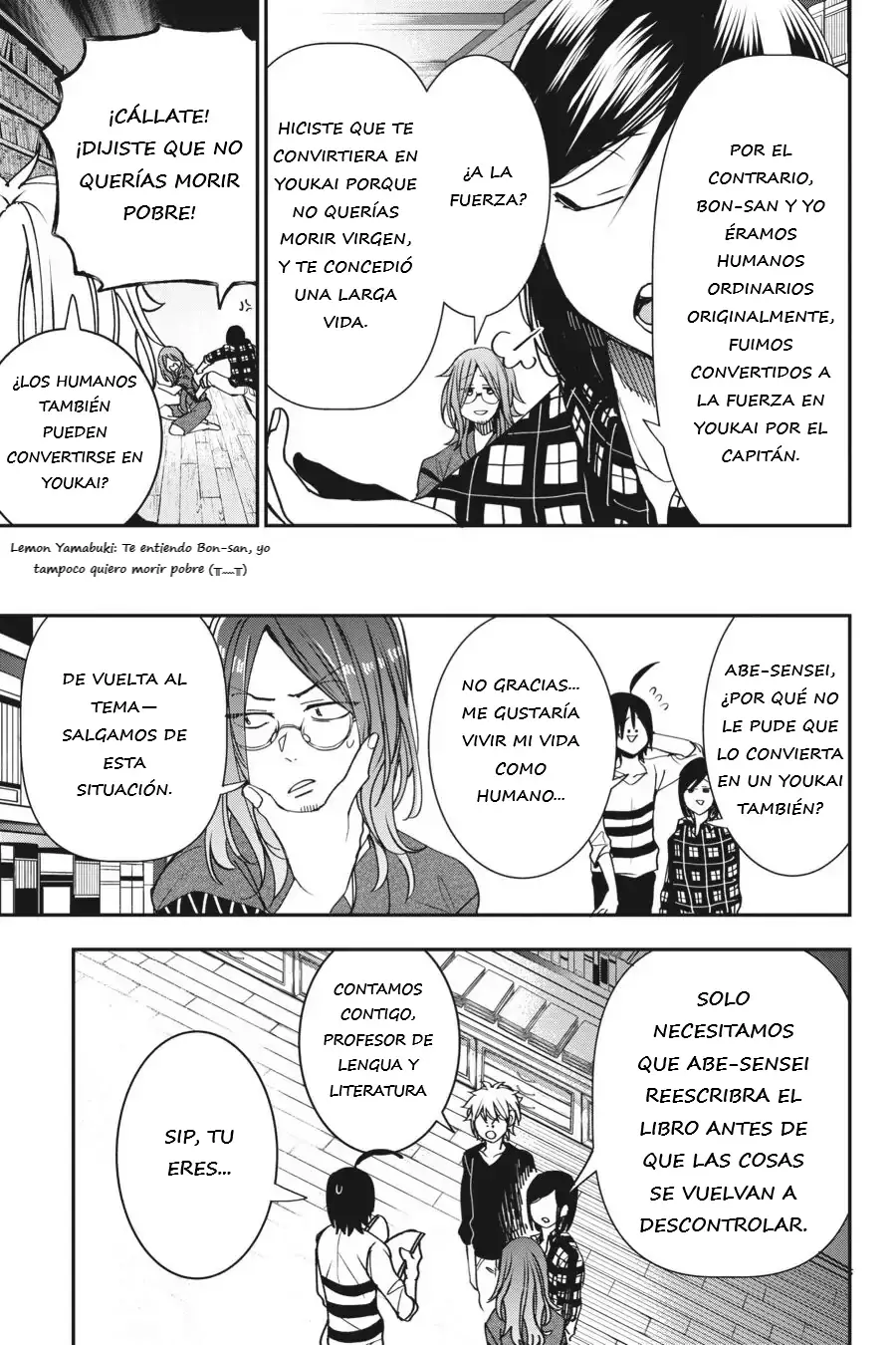 Read Yokai Gakkou No Sensei Hajimemashita Es Manga Online