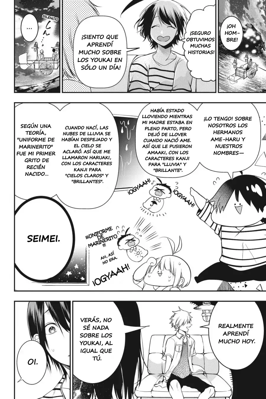 Read Yokai Gakkou No Sensei Hajimemashita Es Manga Online