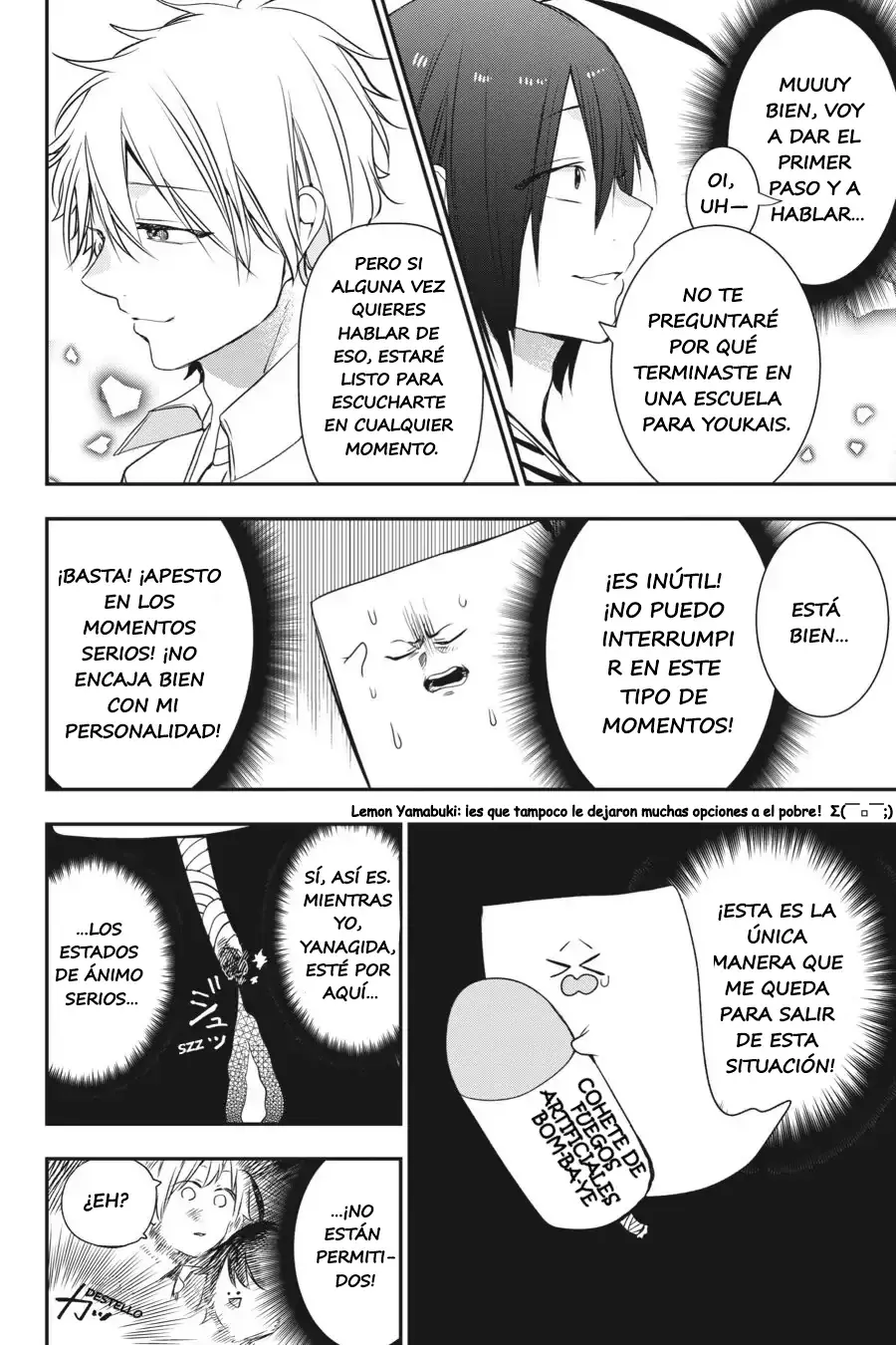 Read Yokai Gakkou No Sensei Hajimemashita Es Manga Online