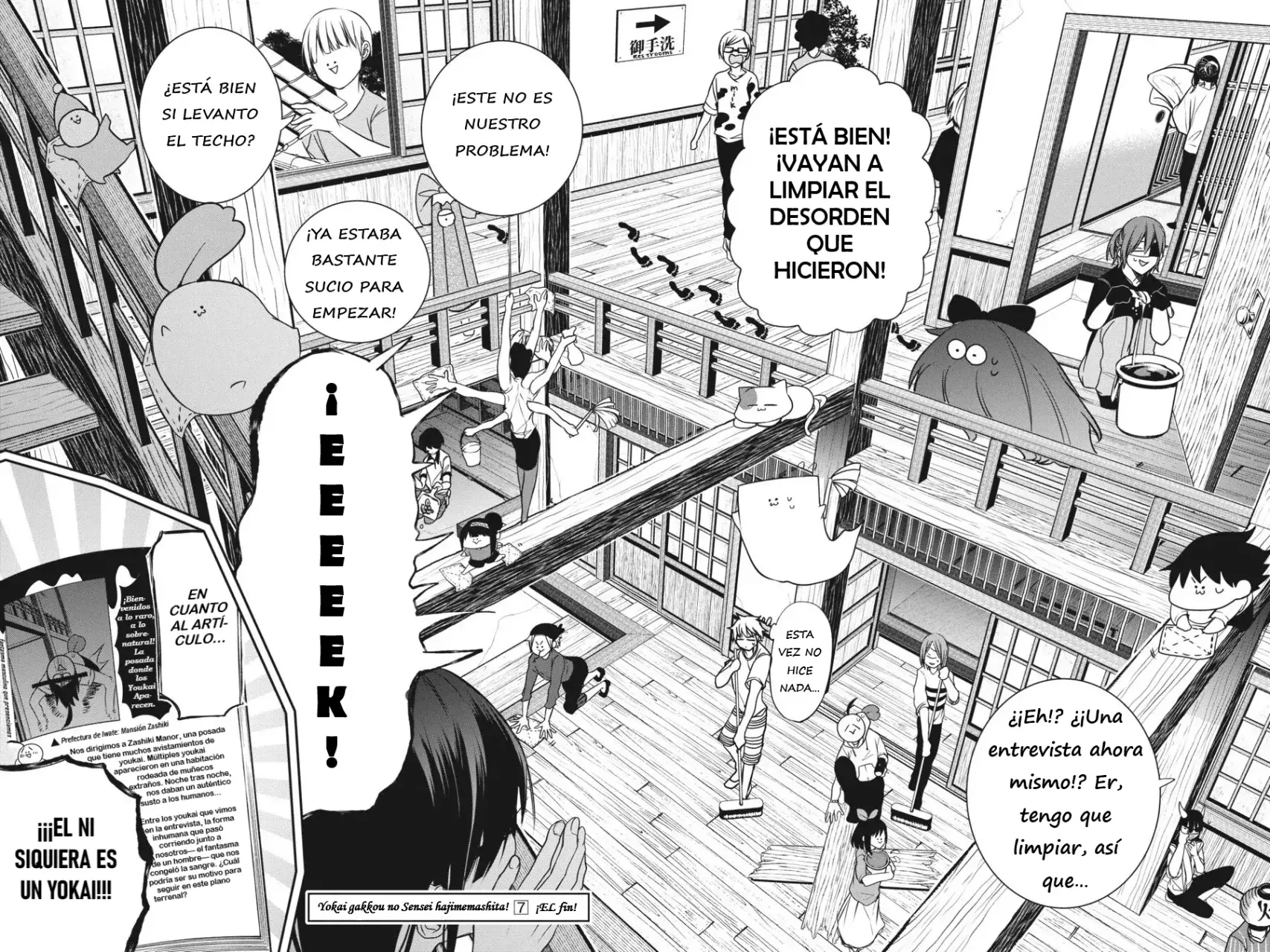 Read Yokai Gakkou No Sensei Hajimemashita Es Manga Online