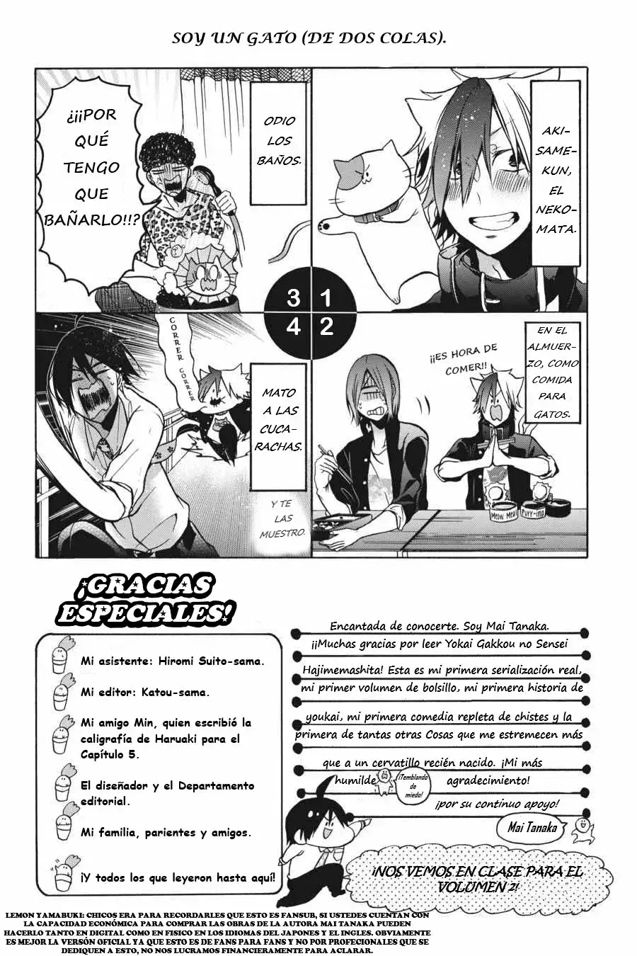 Read Yokai Gakkou No Sensei Hajimemashita Es Manga Online
