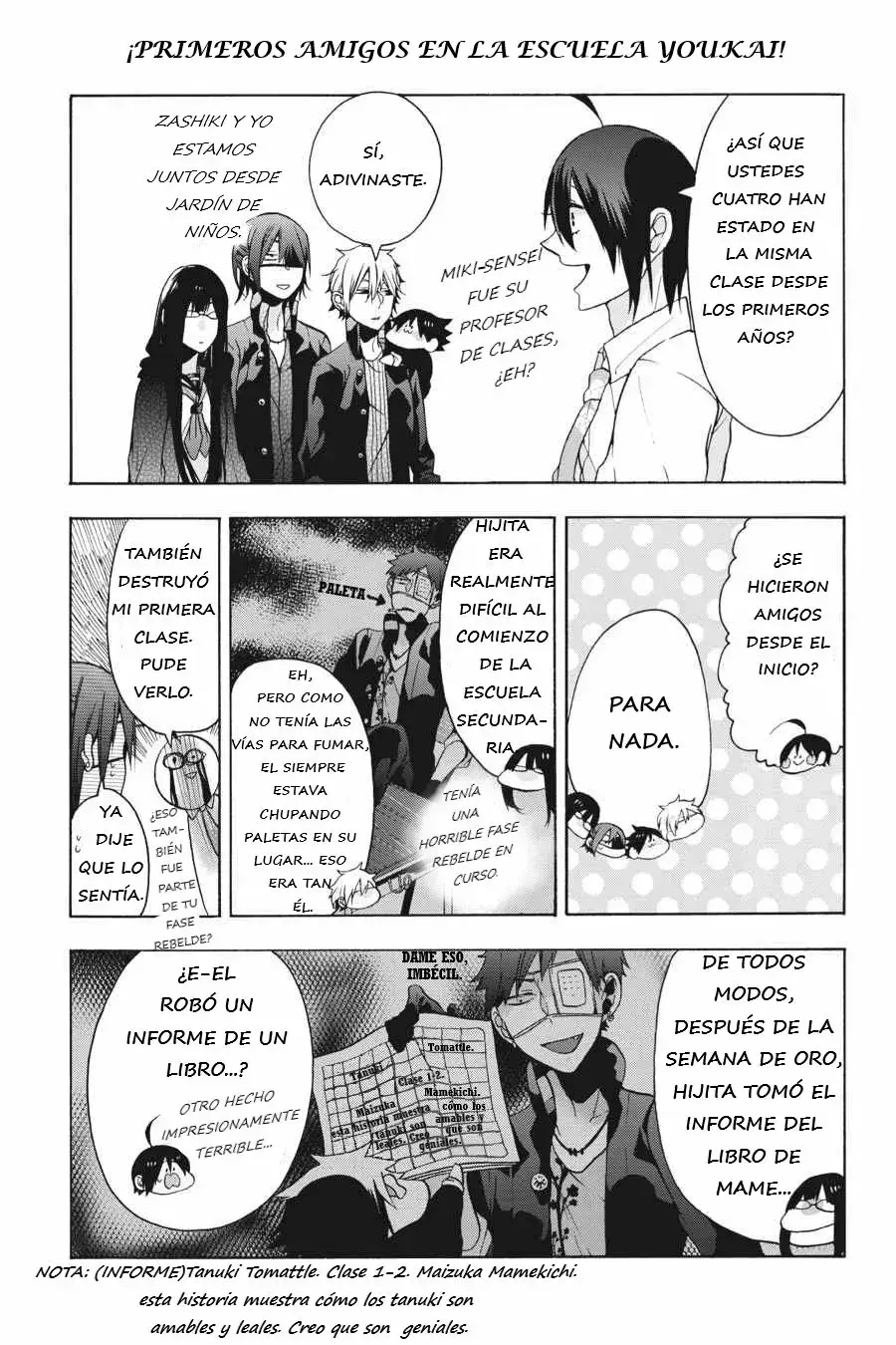 Read Yokai Gakkou No Sensei Hajimemashita Es Manga Online