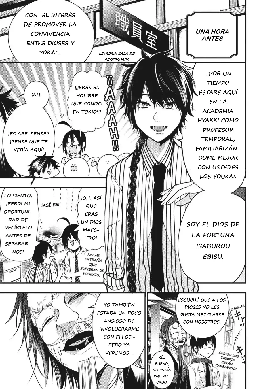 Read Yokai Gakkou No Sensei Hajimemashita Es Manga Online