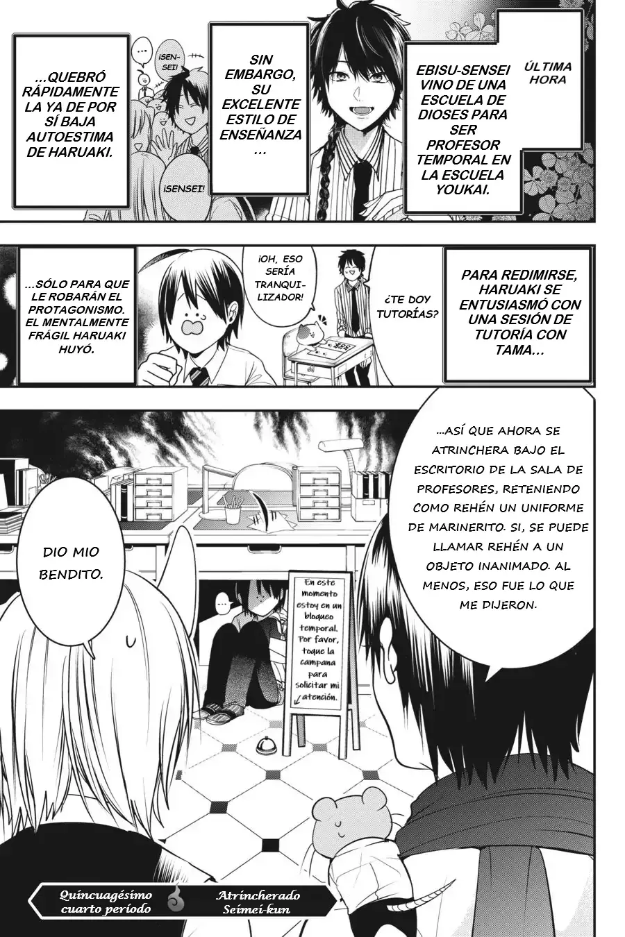 Read Yokai Gakkou No Sensei Hajimemashita Es Manga Online