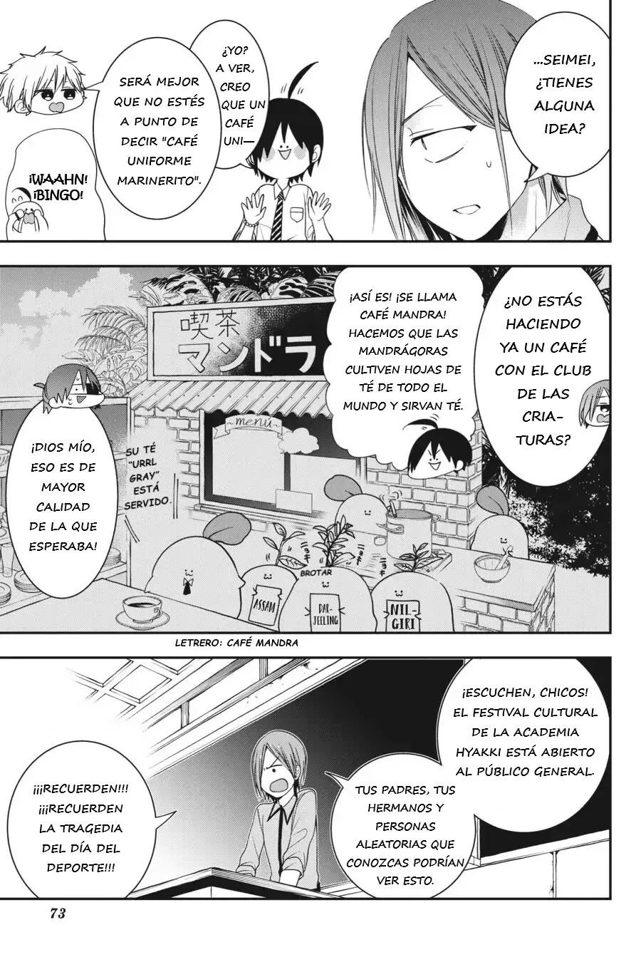 Read Yokai Gakkou No Sensei Hajimemashita Es Manga Online
