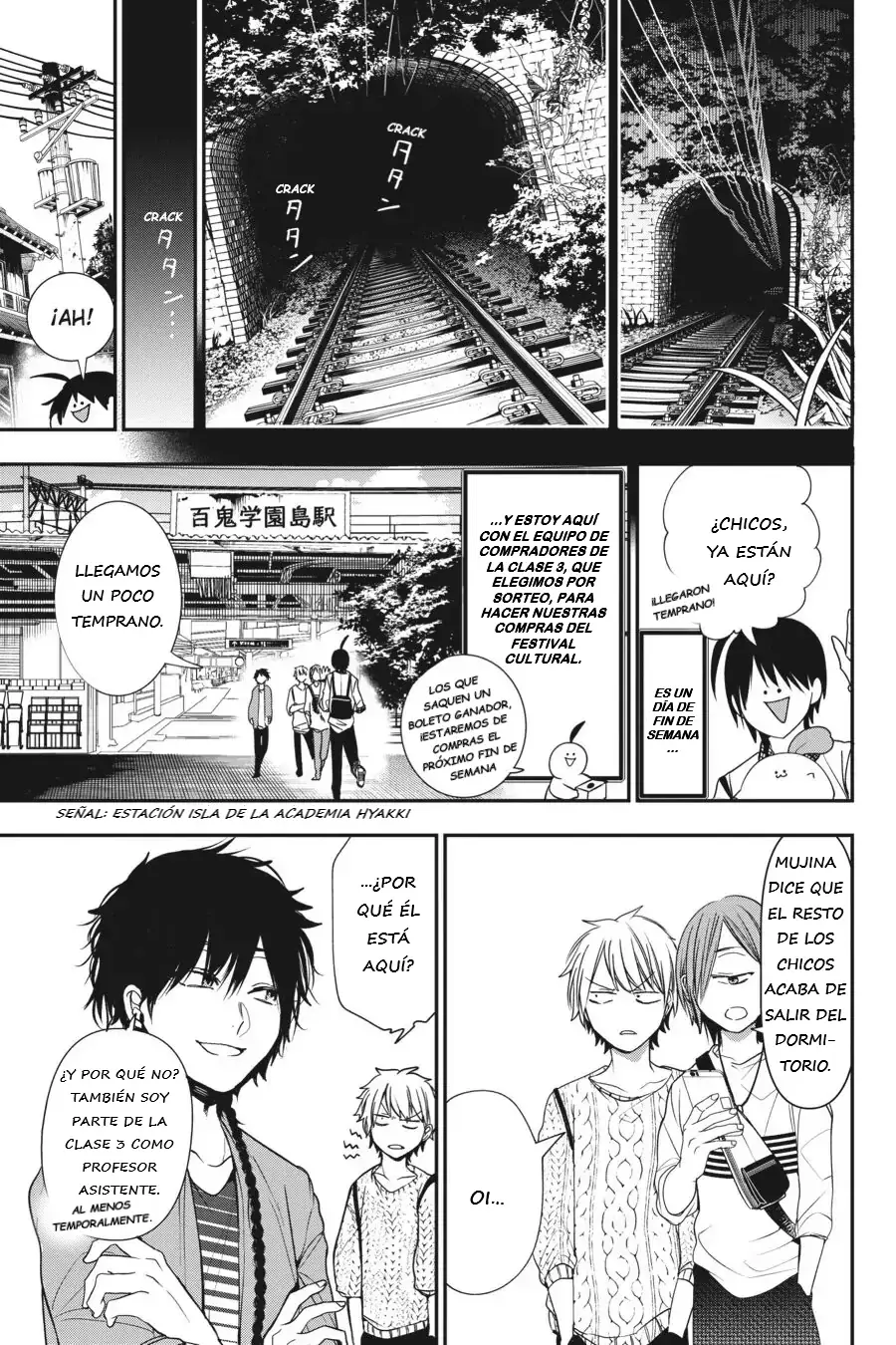 Read Yokai Gakkou No Sensei Hajimemashita Es Manga Online