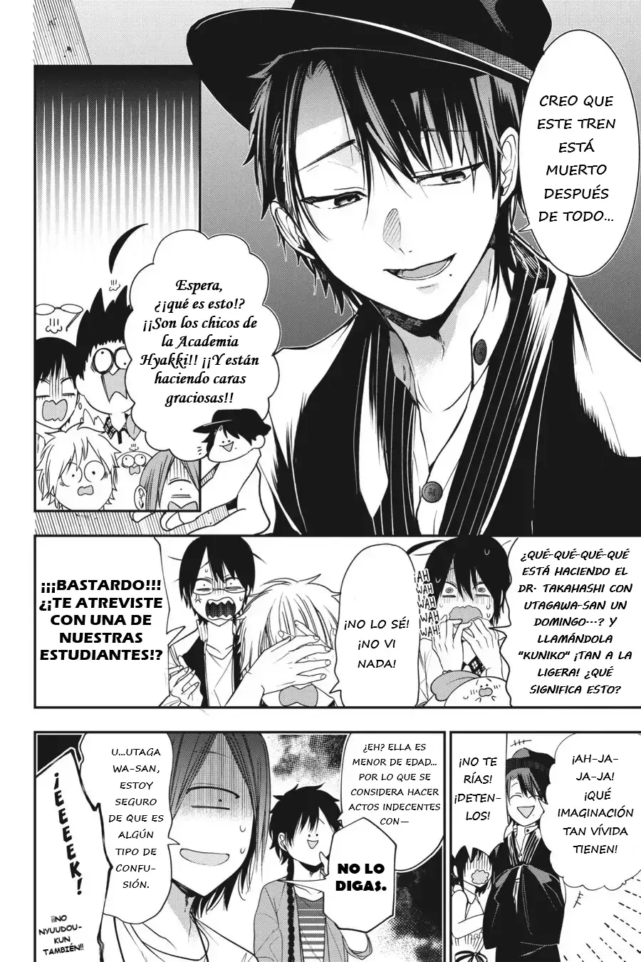 Read Yokai Gakkou No Sensei Hajimemashita Es Manga Online